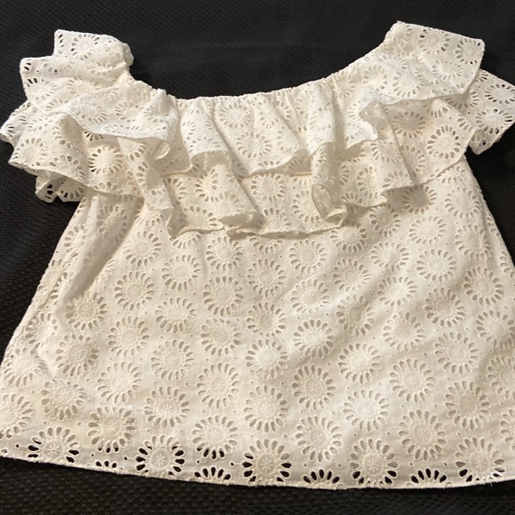 Lilly Pulitzer white eyelet top - Picture 3 of 7